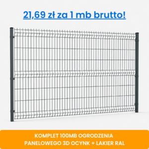 Komplet 100 mb paneli przetłaczanych 3D